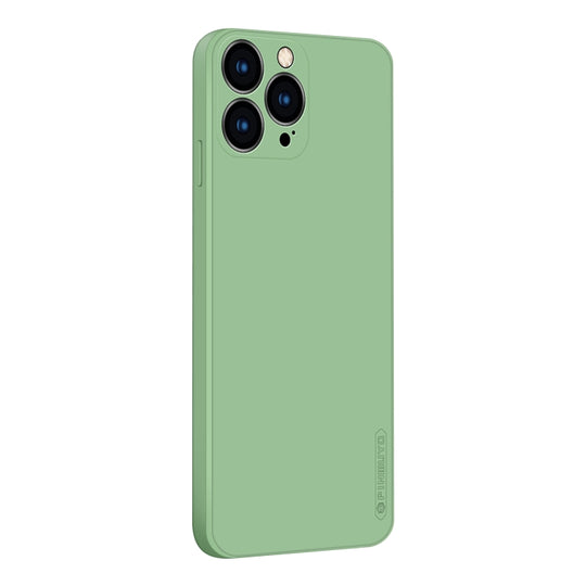 For iPhone 13 Pro Max PINWUYO Touching Series Liquid Silicone TPU Shockproof Case (Green)