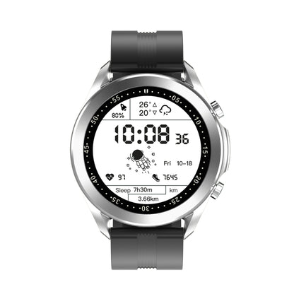 DW95 1.28 inch Color Screen Smart Watch, IP67 Waterproof,Silicone Watchband,Support Bluetooth Call/Heart Rate Monitoring/Blood Pressure Monitoring/Blood Oxygen Monitoring/Sleep Monitoring(Silver) - Smart Wear by buy2fix | Online Shopping UK | buy2fix