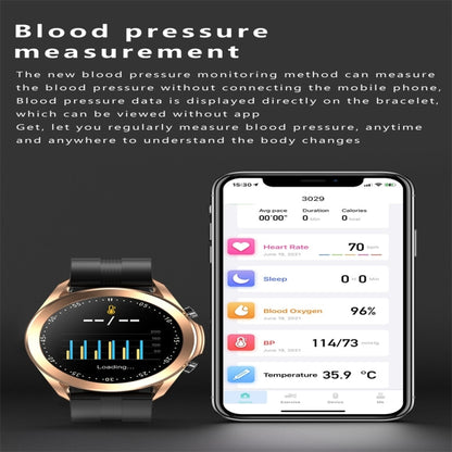 DW95 1.28 inch Color Screen Smart Watch, IP67 Waterproof,Silicone Watchband,Support Bluetooth Call/Heart Rate Monitoring/Blood Pressure Monitoring/Blood Oxygen Monitoring/Sleep Monitoring(Silver) - Smart Wear by buy2fix | Online Shopping UK | buy2fix