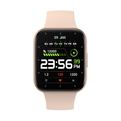 P25 1.69 inch Color Screen Smart Watch, IP68 Waterproof,Support Heart Rate Monitoring/Blood Pressure Monitoring/Blood Oxygen Monitoring/Sleep Monitoring(Gold) - Smart Wear by buy2fix | Online Shopping UK | buy2fix