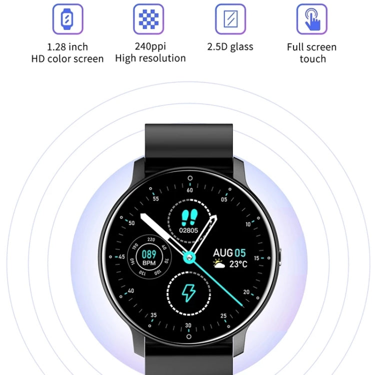 ZL02D 1.28 inch Color Screen Smart Watch, IP67 Waterproof,Support Heart Rate Monitoring/Blood Pressure Monitoring/Blood Oxygen Monitoring/Sleep Monitoring/Sedentary Reminder(Pink) - Smart Wear by buy2fix | Online Shopping UK | buy2fix