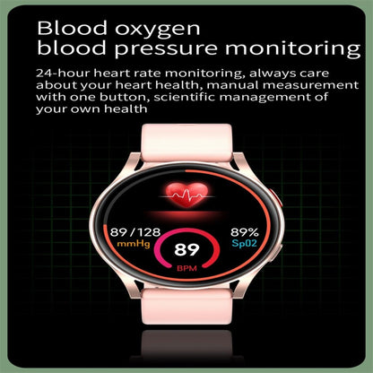 P30 1.3 inch Color Screen Smart Watch, IP67 Waterproof,Support Bluetooth Call/Heart Rate Monitoring/Blood Pressure Monitoring/Blood Oxygen Monitoring/Sleep Monitoring(Pink) - Smart Wear by buy2fix | Online Shopping UK | buy2fix