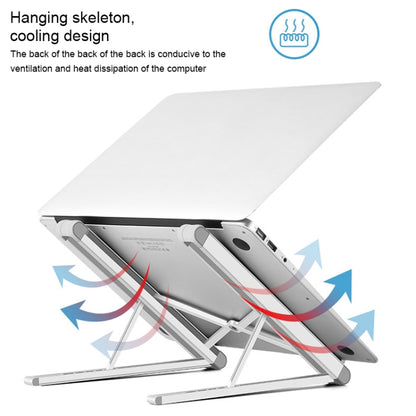 JP-2 Universal Aluminum Alloy Folding Laptop Stand - Computer & Networking by buy2fix | Online Shopping UK | buy2fix