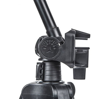 YUNTENG 6208 Aluminum Tripod Mount with Bluetooth Remote Control & 3-Way Head & Phone Clamp by YUNTENG