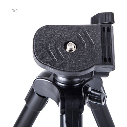 YUNTENG VCT-521 Aluminum Alloy Tripod Mount with Three-Dimensional Tripod Head - Camera Accessories by buy2fix | Online Shopping UK | buy2fix