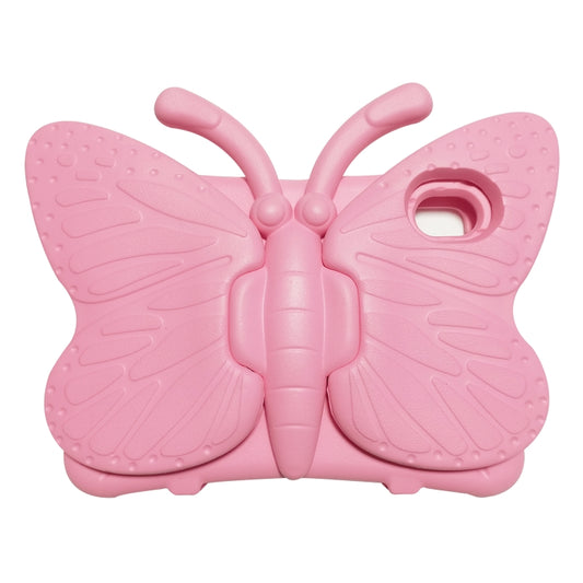 For iPad mini 6 / mini 2024 Butterfly Bracket EVA Shockproof Tablet Case(Pink) by buy2fix