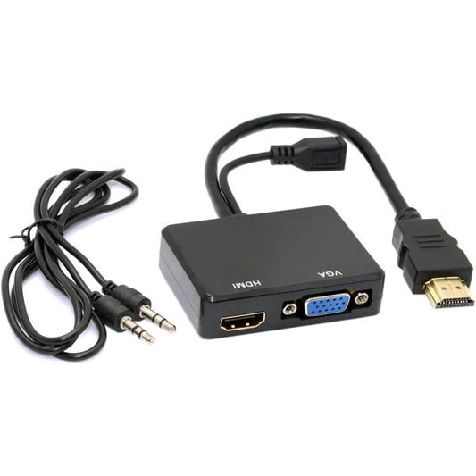 Multi-screen Display One-to-two HDMI to VGA Converter by buy2fix