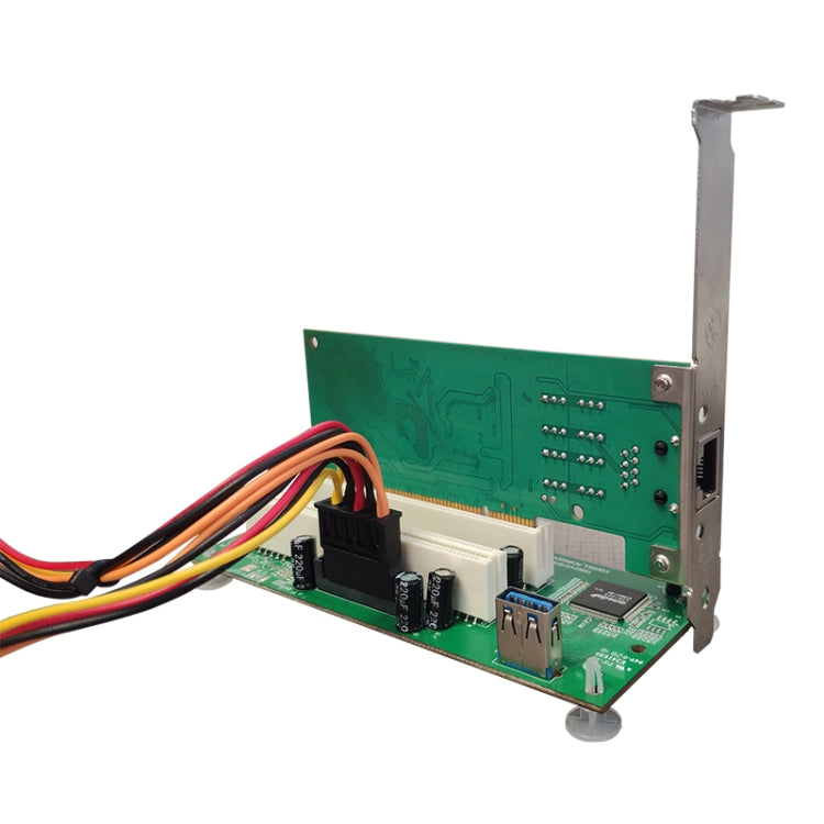 PCIe to Dual PCI Slot Adapter Card USB 3.0 Expansion Card by buy2fix