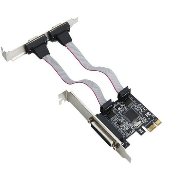 Carte de montage de port parallèle d'imprimante, adaptateur PCIe PCI-e