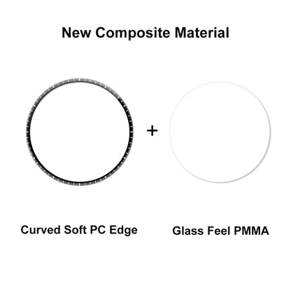 5 PCS For Huawei Watch GT Runner 46mm ENKAY Hat-Prince 3D Full Coverage Soft PC Curved Edge + PMMA HD Screen Protector Film by ENKAY