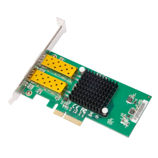 Carte réseau fibre optique Ethernet PCIE vers double ports 1000 Mbps