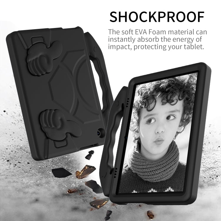 For Lenovo Tab M10 HD 10.1 TB-X505F/X505N EVA Shockproof Tablet Case with Thumb Bracket(Black) - Mobile Accessories by buy2fix | Online Shopping UK | buy2fix