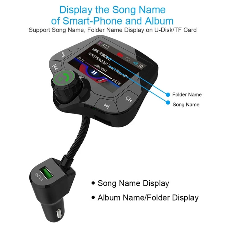 G24 Car Bluetooth MP3 Player with Wireless FM Transmitter - In Car by buy2fix | Online Shopping UK | buy2fix