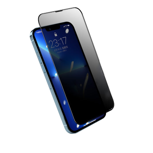 For iPhone 13 mini ENKAY Quick Stick Anti-peeping Tempered Glass Film by ENKAY