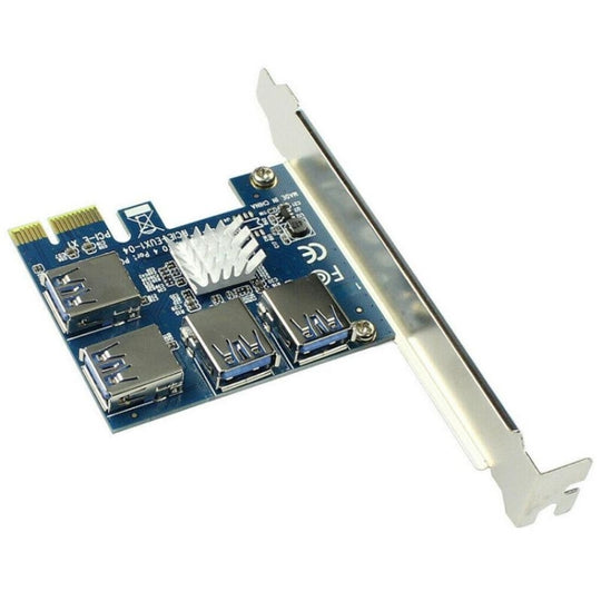 PCI-e 4 Ports USB 3.0 Expansion Card