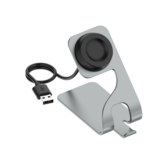 For Huawe Watch D Rotatable Magnetic Metal Charging Base(Gray) by buy2fix