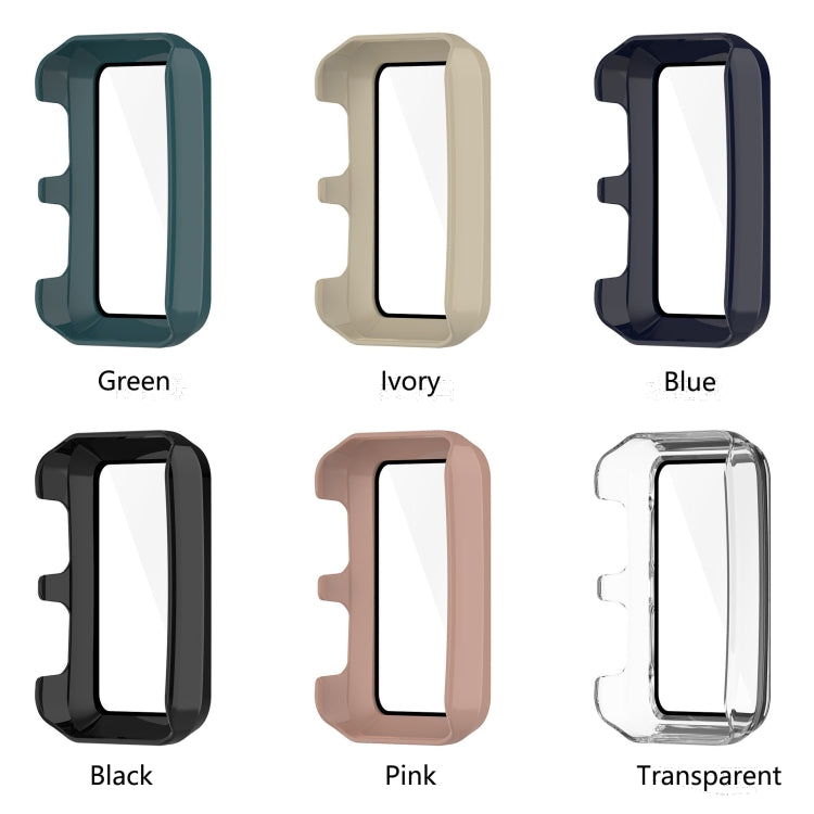 For Huawei Watch D Shockproof PC Protective Case With Tempered Glass Film(Black) by buy2fix