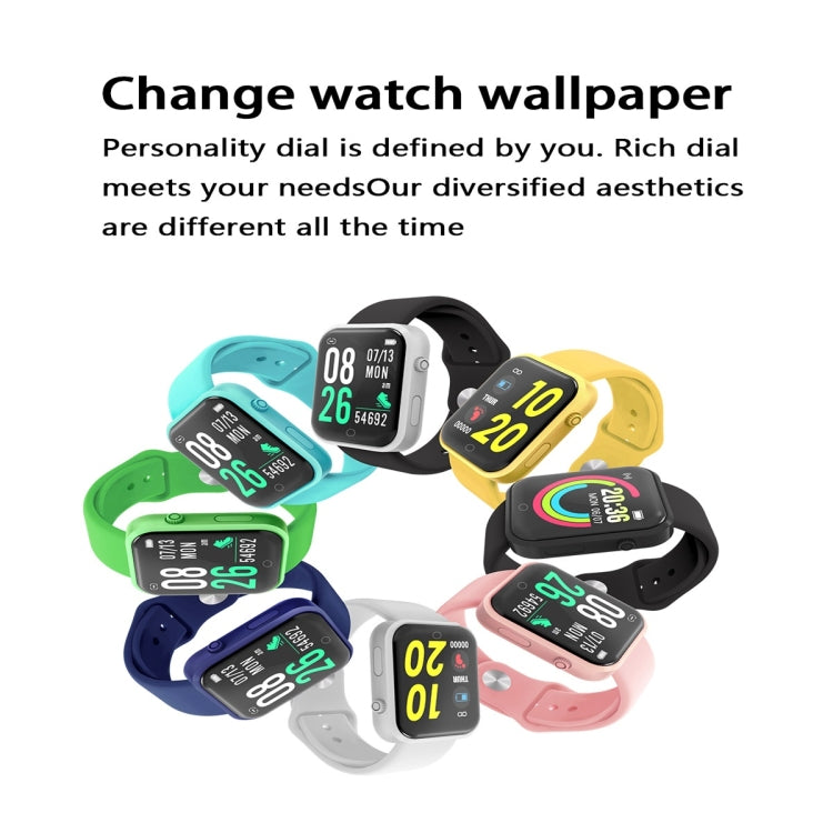 D20L 1.3 inch IP67 Waterproof Color Screen Smart Watch(Blue) - Smart Wear by buy2fix | Online Shopping UK | buy2fix