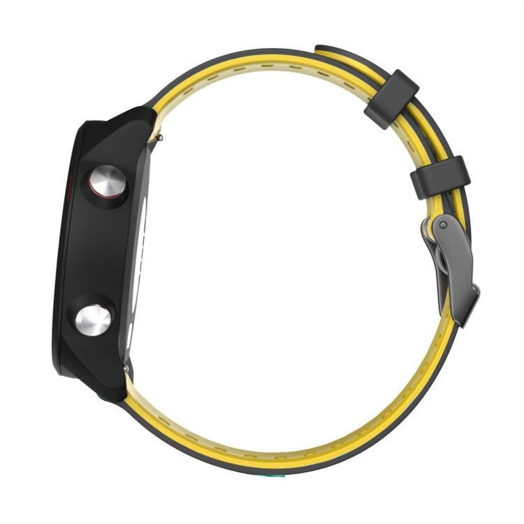For Huawei Watch 3 22mm Mixed-Color Silicone Watch Band(White+Black) by buy2fix