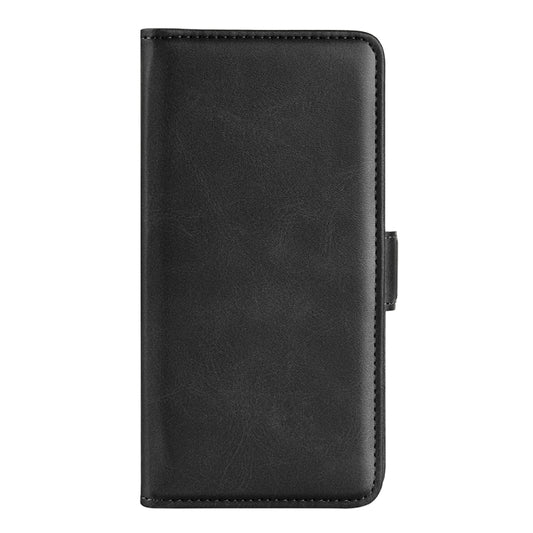 For Xiaomi Redmi 10A Dual-side Magnetic Buckle Leather Phone Case(Black) by buy2fix