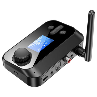 C41S Bluetooth 5.0 Audio Receiver 2 in 1 with Screen Fiber Coaxial Adapter - Apple Accessories by buy2fix | Online Shopping UK | buy2fix