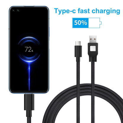 ZF170 1.2m USB to Type-C Charging Data Cable with Bluetooth Transmitter Function -  by buy2fix | Online Shopping UK | buy2fix