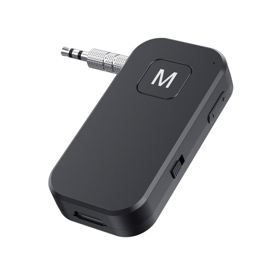 BT03 Récepteur et émetteur audio Bluetooth 5.1 2 en 1 Appels mains libres pour voiture