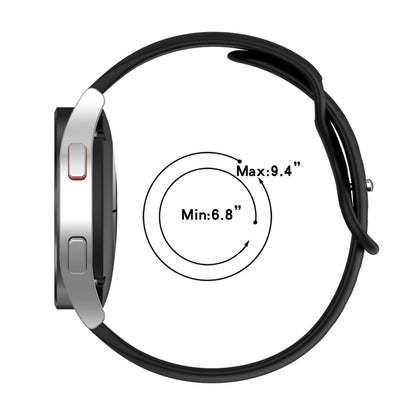 For Amazfit GTS 20mm Solid Color Silicone Watch Band(Green) by buy2fix