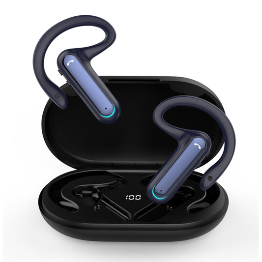 FW5 Non-in-Ear BT5.2 Wireless Sport Bone Conduction TWS Earphones Support Voice Assistant(Blue) - Sport Earphone by buy2fix | Online Shopping UK | buy2fix