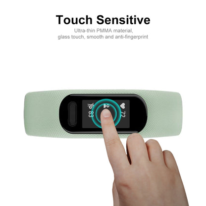 2 PCS For Garmin Smart 5 ENKAY 3D Full Coverage Soft PC Edge + PMMA HD Screen Watch Film by ENKAY