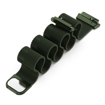 For Huawei Band 7 Milan Magnetic Watch Band(Green) by buy2fix