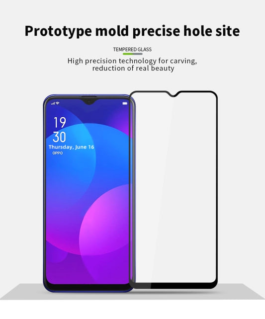 For OPPO A77 5G PINWUYO 9H 2.5D Full Screen Tempered Glass Film(Black) by PINWUYO