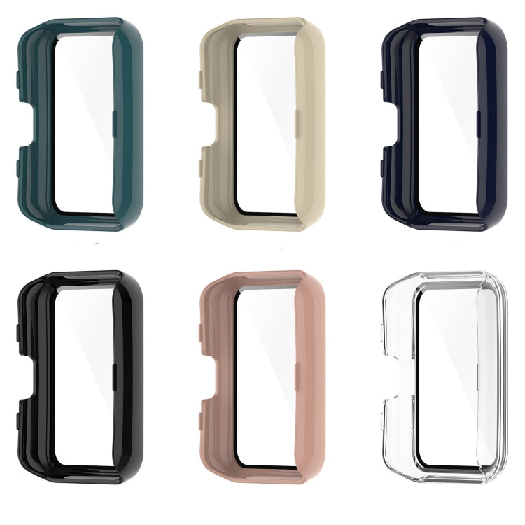 For OPPO Watch Free PC+ Toughened Film Fully Enclosed Protective Watch Case(Black) by buy2fix