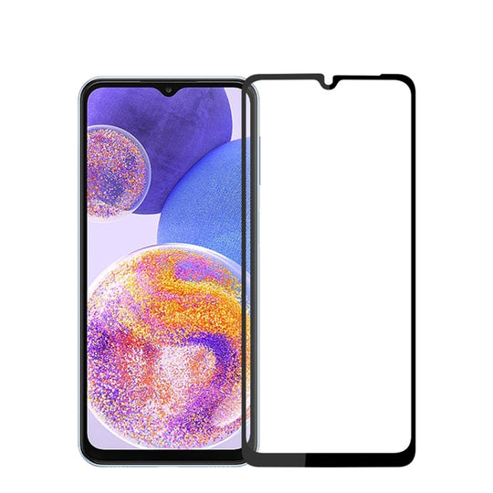 For Samsung Galaxy F13 PINWUYO 9H 2.5D Full Screen Tempered Glass Film(Black)