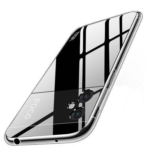 For Xiaomi Poco M4 5G MOFI Ming Series Ultra-thin TPU Phone Case(Transparent) by MOFI