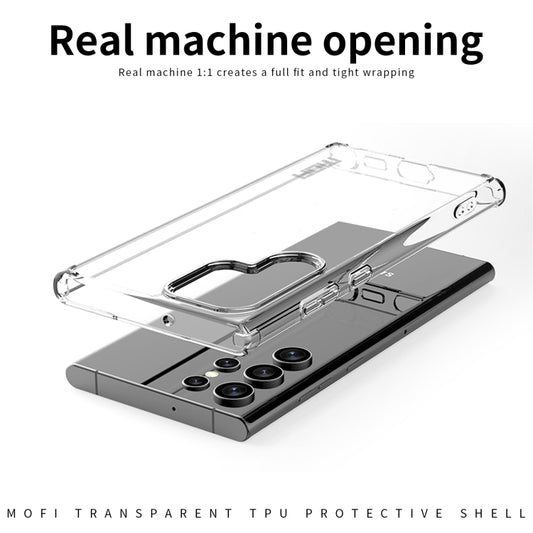 For Samsung Galaxy S22 Ultra 5G MOFI Ming Series Ultra-thin TPU Phone Case(Transparent) - Galaxy S22 Ultra 5G Cases by MOFI | Online Shopping UK | buy2fix