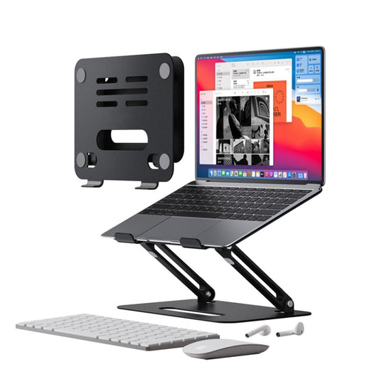 BONERUY P43P Folding Double-layer Aluminum Alloy Notebook Tablet Stand by BONERUY