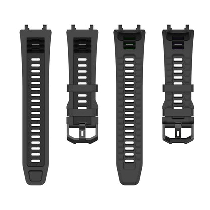 For Amazfit T-Rex 2 Silicone Leisure Watch Band(Rock Gray) by buy2fix