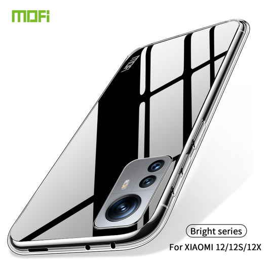 For Xiaomi 12 / 12S / 12X MOFI Ming Series Ultra-thin TPU Phone Case(Transparent) by MOFI