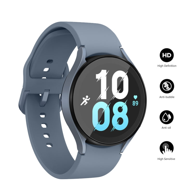 2 PCS For Samsung Galaxy Watch5 44mm ENKAY Hat-Prince Full Screen Coverage TPU Soft Film by ENKAY