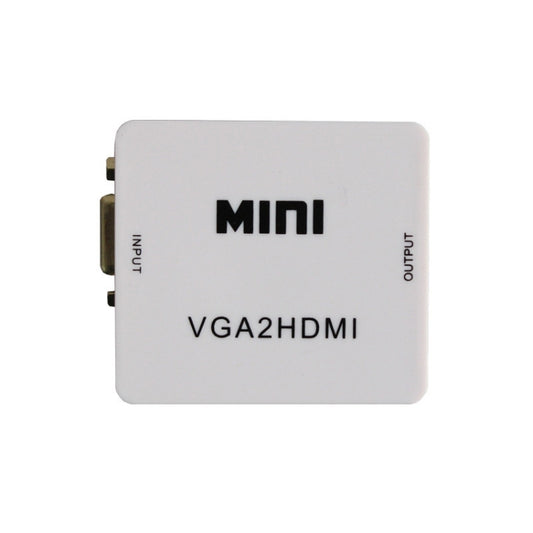 JSM Mini Size HD 1080P VGA to HDMI Scaler Box Audio Video Digital Converter Adapter by buy2fix