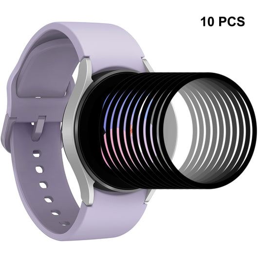 10 PCS For Samsung Galaxy Watch5 40mm ENKAY 9H Full Cover Tempered Glass Watch Film
