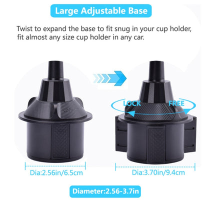 C010  Adjustable Car Cup Holder Universal Car Mount - In Car by buy2fix | Online Shopping UK | buy2fix