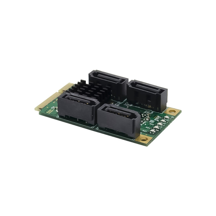 ST549 MINI PCI-E to 4 Ports SATA3.0 Expansion Card for Desktop - Card Adapter by buy2fix | Online Shopping UK | buy2fix