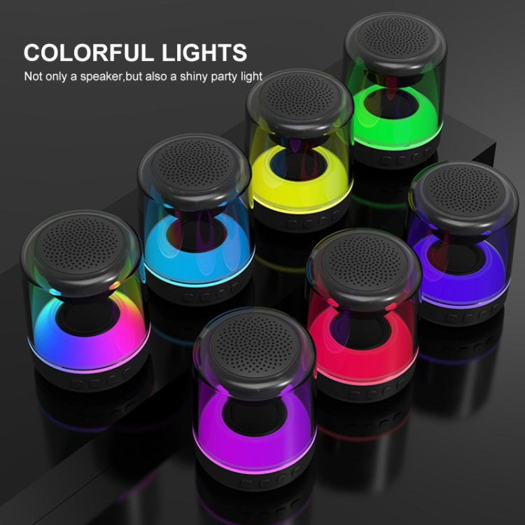 ENKAY Hat-Prince Portable RGB Light Wireless Bluetooth Speaker, Size:L - Mini Speaker by ENKAY | Online Shopping UK | buy2fix