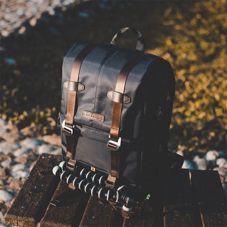 K&F CONCEPT KF13.092 Multifunctional Dual-layer Shockproof Waterproof Camera Backpack Travel Tripod Bag - Camera Accessories by K&F | Online Shopping UK | buy2fix