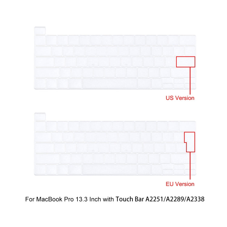 For MacBook Pro 13.3 A2251/A2289/A2338 ENKAY Hat-Prince 3 in 1 Spaceman Pattern Laotop Protective Crystal Case with TPU Keyboard Film / Anti-dust Plugs, Version:US(Spaceman No.5) - MacBook Pro Cases by ENKAY | Online Shopping UK | buy2fix