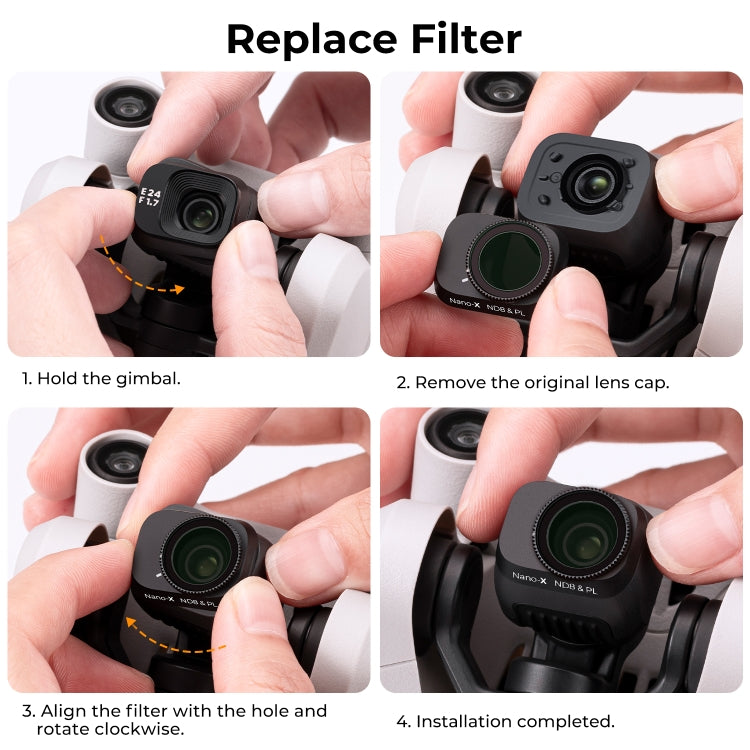 For DJI Mini 3 Pro K&F CONCEPT KF01.2034 UV Filter - Camera Accessories by K&F | Online Shopping UK | buy2fix