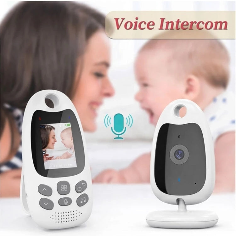 VB610 Baby Monitor Camera Wireless Two-way Talk Back Baby Night Vision IR Monitor(EU Plug) - Security by buy2fix | Online Shopping UK | buy2fix