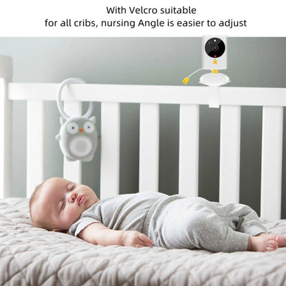 855P 2.4 inch Home Wireless Yellow Baby Monitor with Baby Surveillance Camera(AU Plug) - Security by buy2fix | Online Shopping UK | buy2fix